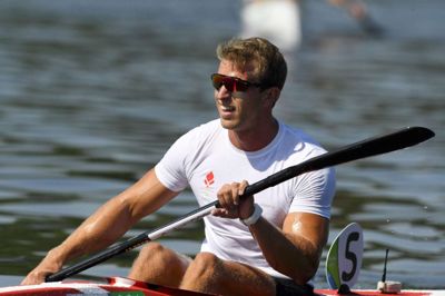 Damien Meyer/arkiv/Ritzau Scanpix. René Holten Poulsen har seks individuelle VM-medaljer i enerkajak, heraf tre af guld.