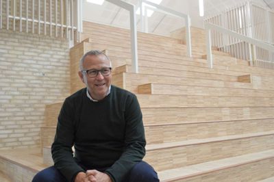 Søren Kristiansen: En udfordring at stå med byggeriet af Hjertet. ?Foto: Laila Kempel