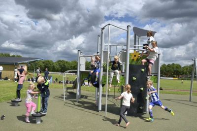 Der er fortsat penge at søge i den kommunale legepladspulje Foto: Britta Kristiansen