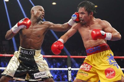 Steve Marcus/arkiv/Reuters. Floyd Mayweather har vundet samtlige 50 kampe, han har bokset som professionel.