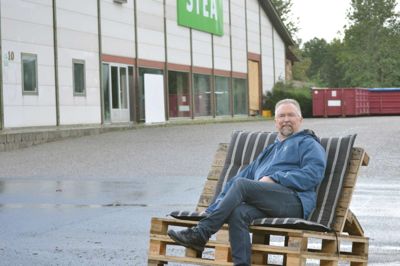 Så er der ved at være dækket op til pallefest i Engesvang. ?Privatfoto