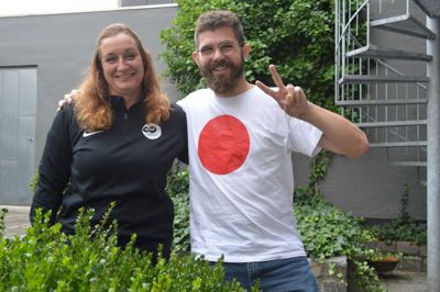 Camilla Møller fra Midtjysk Julecup glæder sig til at byde velkommen til nye deltagere fra Japan, som Simon Wada Klaris har kontakt til.? Foto: Laila Kempel