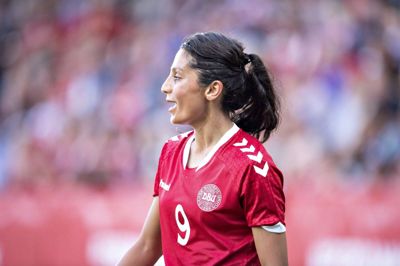 Nadia Nadim scorede seks gange for Danmark i VM-kvalifikationsgruppe 4, og Manchester City-spilleren er også et dansk trumfkort i playoffkampene mod Holland. Foto: Henning Bagger/arkiv/Ritzau Scanpix