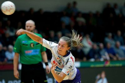 18-årige Emma Friis bliver i Herning-Ikast Håndbold frem til sommeren 2022. Foto: Flemming Hansen