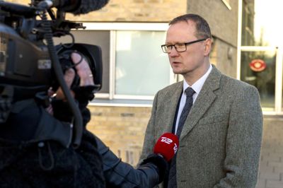 Det er forsvarsadvokat Jan Schneider, der har bedt om yderligere dna-undersøgelser, som altså endnu ikke er klar. ?Foto: Mads Dalegaard/Ritzau Scanpiz