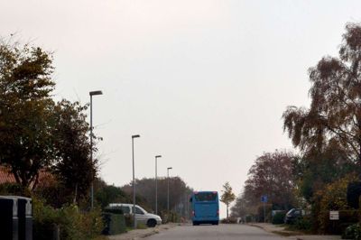 Bording Kirkebys eneste busrute - rute 77 - ser ud til at forsvinde i foråret, hvor region Midtjyllands skærer voldsomt ned på de regionale busruter ?Foto: Laila Kempel