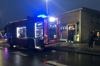 En eller flere personer forsøgte i morges, at brænde værtshuset Bonderen på Vestergade ned.?Foto: Laila Kempel