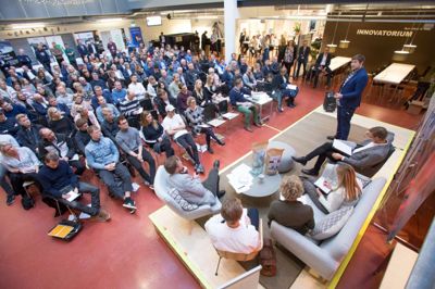 Dette års iværksættervent i regi af erhvervsrådet - som nu får mindre at arbejde med. ?FOTO: Michael Damsgaard