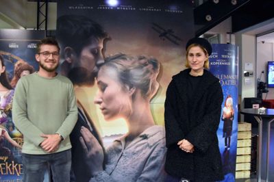 Sebastian Jessen og Rosalinde Mynster - de to hovedrolle-indehavere, der leverer en sublim skuespilpræstation i den nye film.