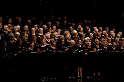 KMF-koret, som avisens anmelder godt kunne have hørt mere til. ?Foto: Henrik Ole jensen