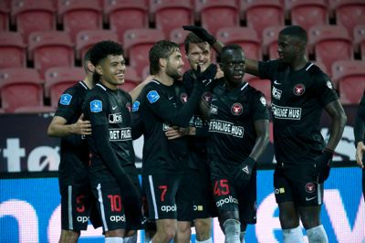 FC Midtjylland vandt også årets sidste hjemmekamp. Foto: Flemming Hansen