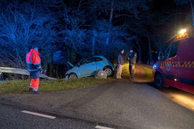 Den 44-årige mand kørte direkte over for ubetinget vigepligt på hovedvej A26 mellem Aarhus og Viborg. Foto: Peter Erfurt