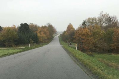 Teknik- og miljøudvalget har besluttet, at denne strækning er for farlig for de yngste skoleelever. ?Foto: Ikast-Brande Kommune