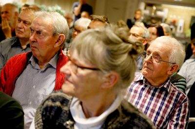 Der har i år været holdt adskillige møder om Ejstrupholms fremtid. Senest blev der holdt borgermøde i sidste måned. ?Foto: Henrik Ole Jensen
