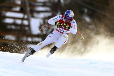 Alessandro Trovati/Ritzau Scanpix. Ni ud af Dominik Paris' ti World Cup-sejre har været i styrtløb.