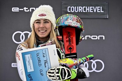 Jeff Pachoud/Ritzau Scanpix. Mikaela Shiffrin satte lørdag to rekorder i World Cuppen. (Arkivfoto).