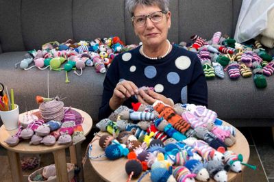 I december sidste år begyndte Ruth Fibiger, og knap et år senere tæller det samlede antal 2200. ?Foto: Tom Laursen