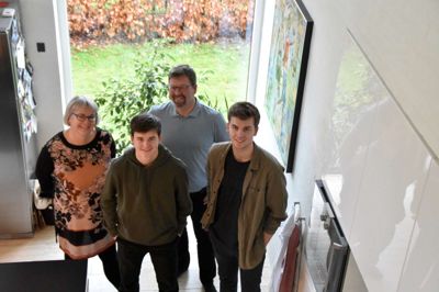 ISI har haft stor betydning for familien og har blandt andet også været medvirkende til, at familien bor i Ikast. ? Foto: Mikkel Korsgaard Christensen