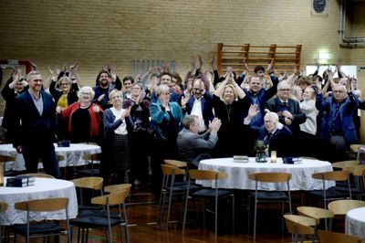 Der var god stemning, da ISI fredag fejrede sit 25-årsjubilæum med reception for lærere, elever og andre samarbejdspartnere. Foto: Henrik Ole Jensen