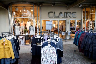 Butik Claire er en af de butikker, der byder inden for til inspirationsdag. ? Foto: Flemming Hansen