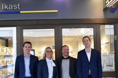 EDC Ikast her repræsenteret ved Nicolai Søgaard Møller, Helle Møller, Søren Merrild Kirkegaard og Simon Søgaard Møller. Foto: Jacob Hove