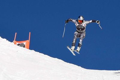Lionel Bonaventure/Ritzau Scanpix. Aksel Lund Svindal ses her under et World Cup-styrtløb i Østrig i sidste uge.