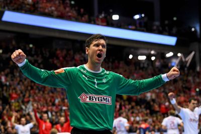 Niklas Landin kan nu både kalde sig forsvarende OL- og VM-vinder. Foto: Jonathan Nackstrand/Ritzau Scanpix