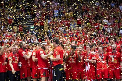 De norske håndboldherrer var chanceløse mod Mikkel Hansen og co. i søndagens VM-finale i Herning, mener kommentatorer i udlandet. Foto: Bo Amstrup/Ritzau Scanpix