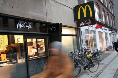 Philip Davali/Ritzau Scanpix. McDonald's omsætningen faldt i 2018. Og det var lige efter planen. (Arkivfoto)