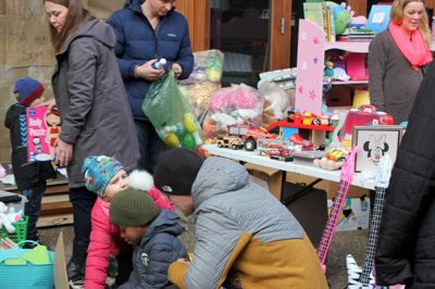 Lørdag 16. februar er der børneloppemarked i Strøgcentret. Foto: Privatfoto