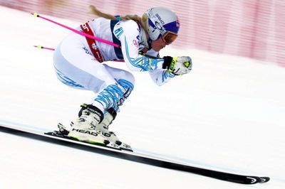 Denis Balibouse/Reuters. 34-årige Lindsey Vonn har vundet guld ved både VM og OL. 82 World Cup-sejre er det også blevet til.