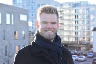 Lasse Henning Lauridsen er ny medierådgiver hos Mediehuset Ikast-Brande på Strøget 40 i Ikast. Foto: Jacob Hove
