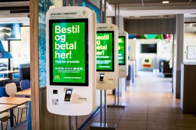 Den nye McDonald's ved Brande bliver med selvbetjening, men alligevel følger der med restauranten omkring 60 nye arbejdspladser til primært unge mennesker. Foto: PR-foto