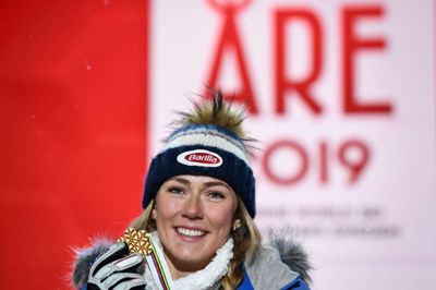 Jonathan Nackstrand/Ritzau Scanpix. Tidligere på måneden vandt Mikaela Shiffrin to guldmedaljer og en bronzemedalje ved VM i svenske Åre.