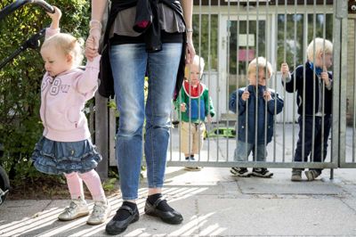 I en ny undersøgelse er der målt bekymrenede høje niveauer af hormonforstyrrende stoffer i daginstitutioner. Foto: Søren Bidstrup/Ritzau Scanpix