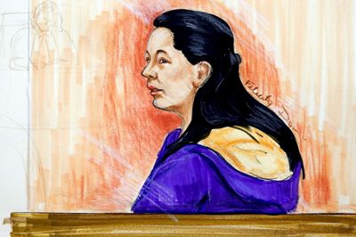 Stringer/Reuters. Tegning af finansdirektøren i det kinesiske tele- og teknologiselskab Huawei Technologies, Meng Wanzhou, som onsdag var til et retsmøde i Vancouver i Canada, hvor en domstol skulle afgøre, om hun skal udleveres til amerikanerne. Afgørelsen blev udskudt til maj.
