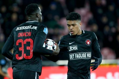 FC Midtjylland er én sejr fra pokalfinalen. Foto: Flemming Hansen
