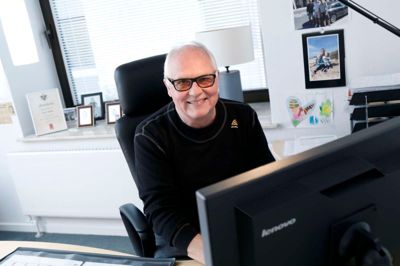 Formand for Sportscenter Ikast Kurt Møller. Foto: Henrik Ole Jensen