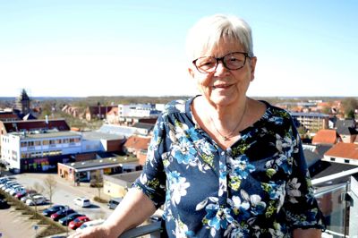 Tove Hansen, tidligere indehaver af Superkiosken på Vestergade i Ikast, fylder tirsdag den 16.april, 80 år. ? Foto: Laila Kempel