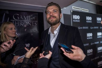 Martin Sylvest/Ritzau Scanpix. Pilou Asbæk på den røde løber ved HBO Nordics gallapremiere på første afsnit af den uigenkaldeligt sidste sæson af Game of Thrones, mandag den 15. april 2019. Asbæk spiller den væmmelige Euron Greyjoy i serien.