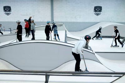 Urban Street Zone i forbindelse med indvielsen af den nye skatepark. Foto: Flemming Hansen