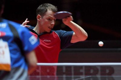 Patrik Stollarz/Ritzau Scanpix. Jonathan Groth stiller både op i single og double ved VM i Budapest. Arkivfoto.