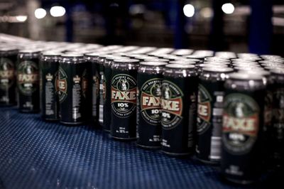 Malte Kristiansen/Ritzau Scanpix. Royal Unibrew ejer blandt andet ølmærket Faxe. (Arkivfoto).