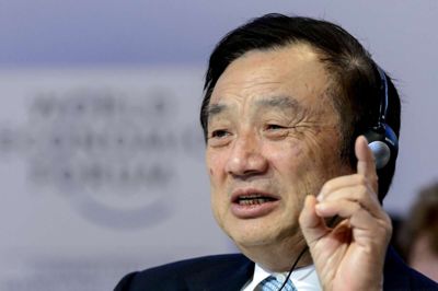 Fabrice Coffrini/Ritzau Scanpix. Huaweis grundlægger og direktør, Ren Zhengfei, lider endnu et slag med Googles ophør af samarbejdet. (Arkivfoto).