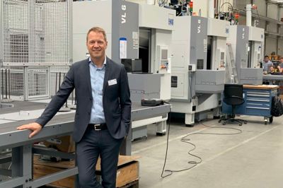 Direktør Rasmus Niebuhr var i sidste uge i Tyskland, for at se på nogle af de maskiner, der nu skal installeres i Niebuhr Gears´ nye fabrik i Ikast.?Foto: PR-foto