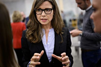 Philip Davali/Ritzau Scanpix. Pernille Weiss fra De Konservative kæmper om en plads i Europa-Parlamentet. Hvis hun bliver valgt ind, kommer hun til at sidde i gruppen EPP, der er den største i parlamentet.