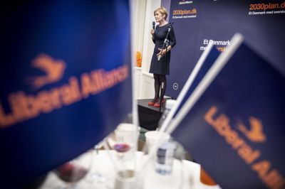 Liselotte Sabroe/Ritzau Scanpix. Liberal Alliance må vinke farvel til drømmen om Europa-Parlamentet. Det samme skete for partiet ved sidste valg i 2014. Spidskandidat Mette Bock kommer dermed heller ikke til Bruxelles.