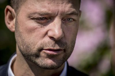 Mads Claus Rasmussen/Ritzau Scanpix. De Radikales politiske leder, Morten Østergaard, har søndag formiddag afgivet sin stemme i Sundby Idrætspark på Amager i København. (Arkivfoto)