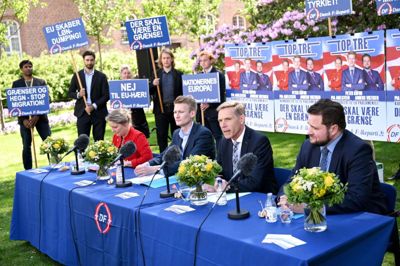 Philip Davali/Ritzau Scanpix. Dansk Folkeparti står til at miste mandater i Europa-Parlamentet.