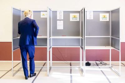 Bart Maat/Ritzau Scanpix. Den hollandske højrefløjsleder Geert Wilders ryger ud af EU-Parlamentet, viser resultaterne efter søndagens valg.